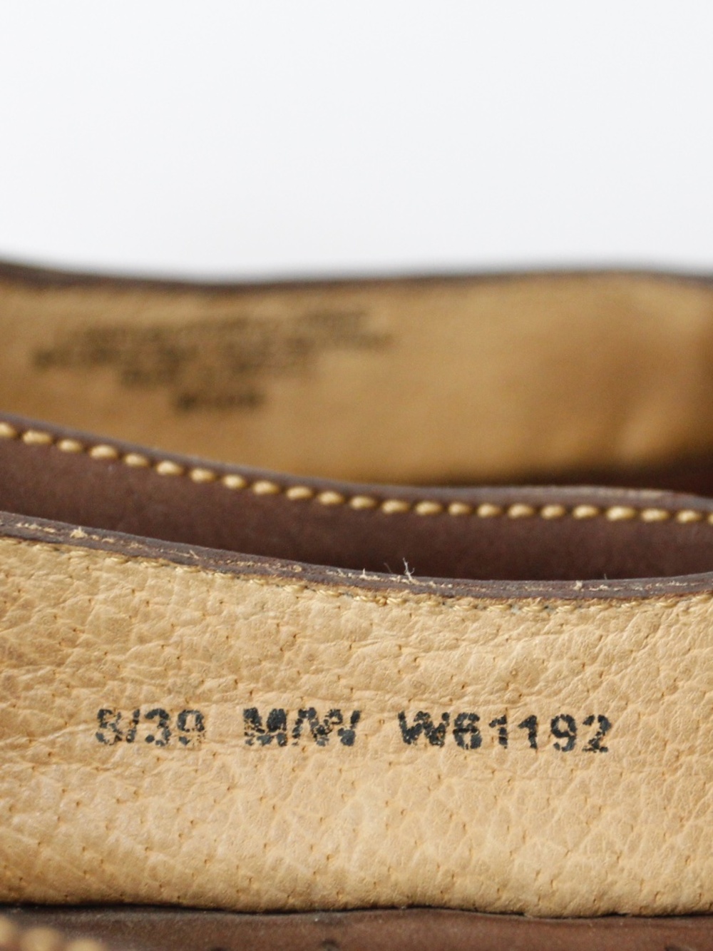 Born Brown Suede Loafer Cork Insole - Picture 3 of 14